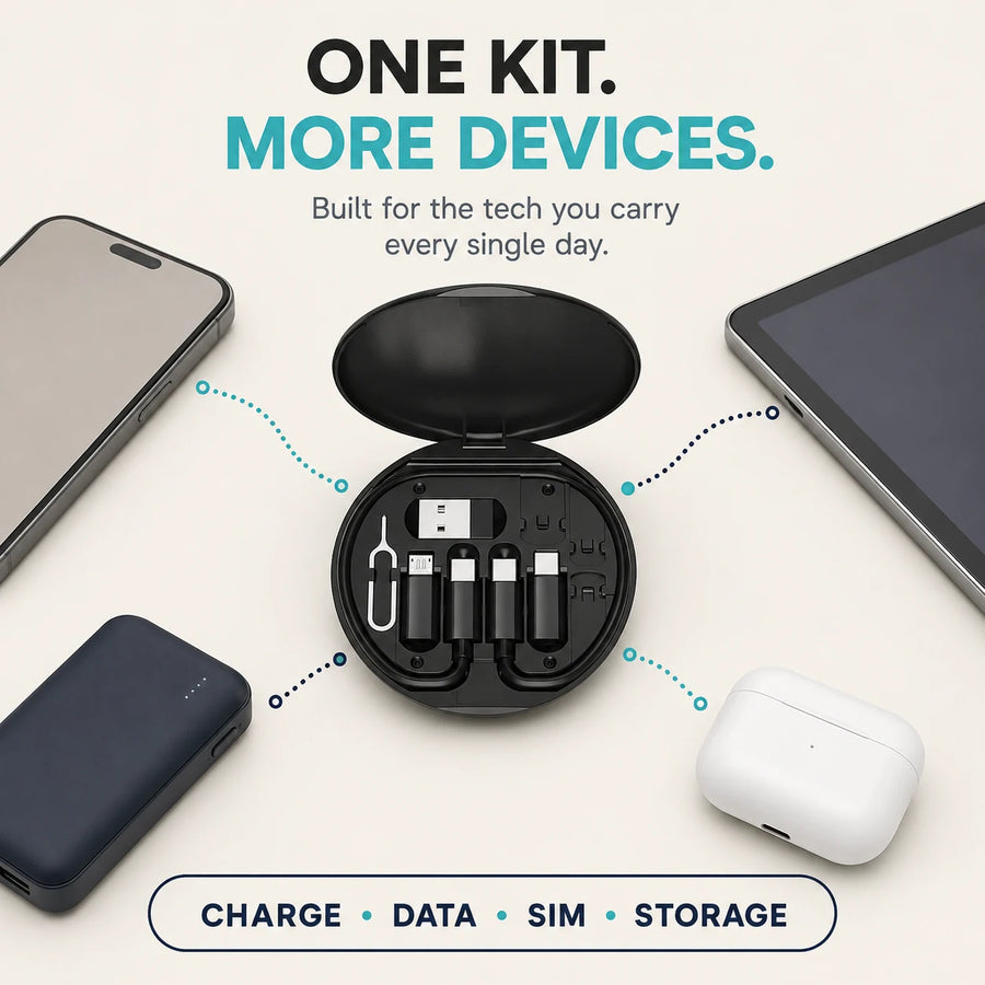 NG 6-in-1 Travel Adapter Kit - 5
