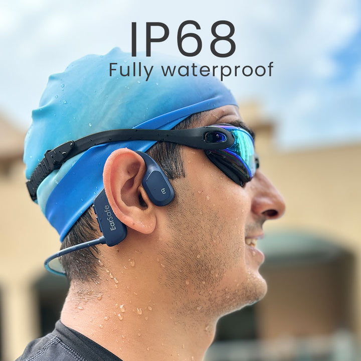 Open Ear Bone Conduction Headphones – NG EarSafe Pro Swimming