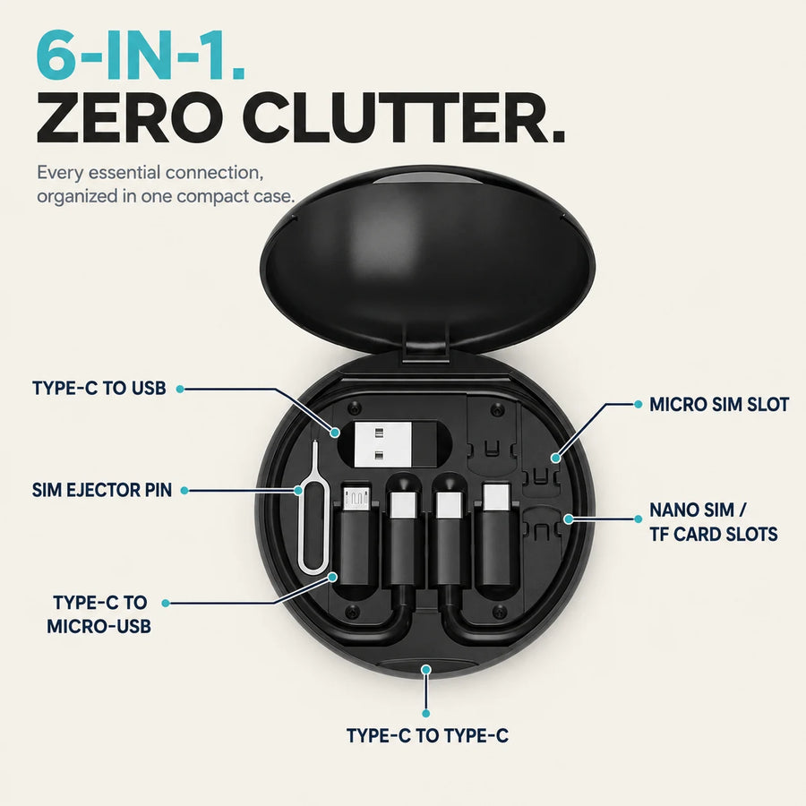 NG 6-in-1 Travel Adapter Kit - 2